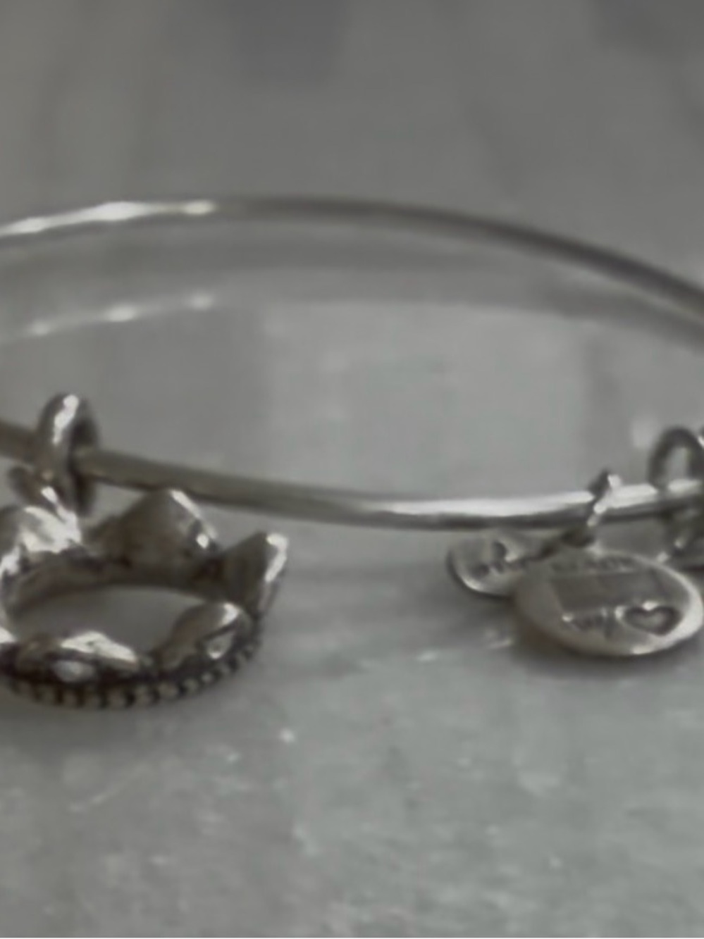 Alex and Ani Queen’s Crown Silver Bracelet - Picture 5 of 9